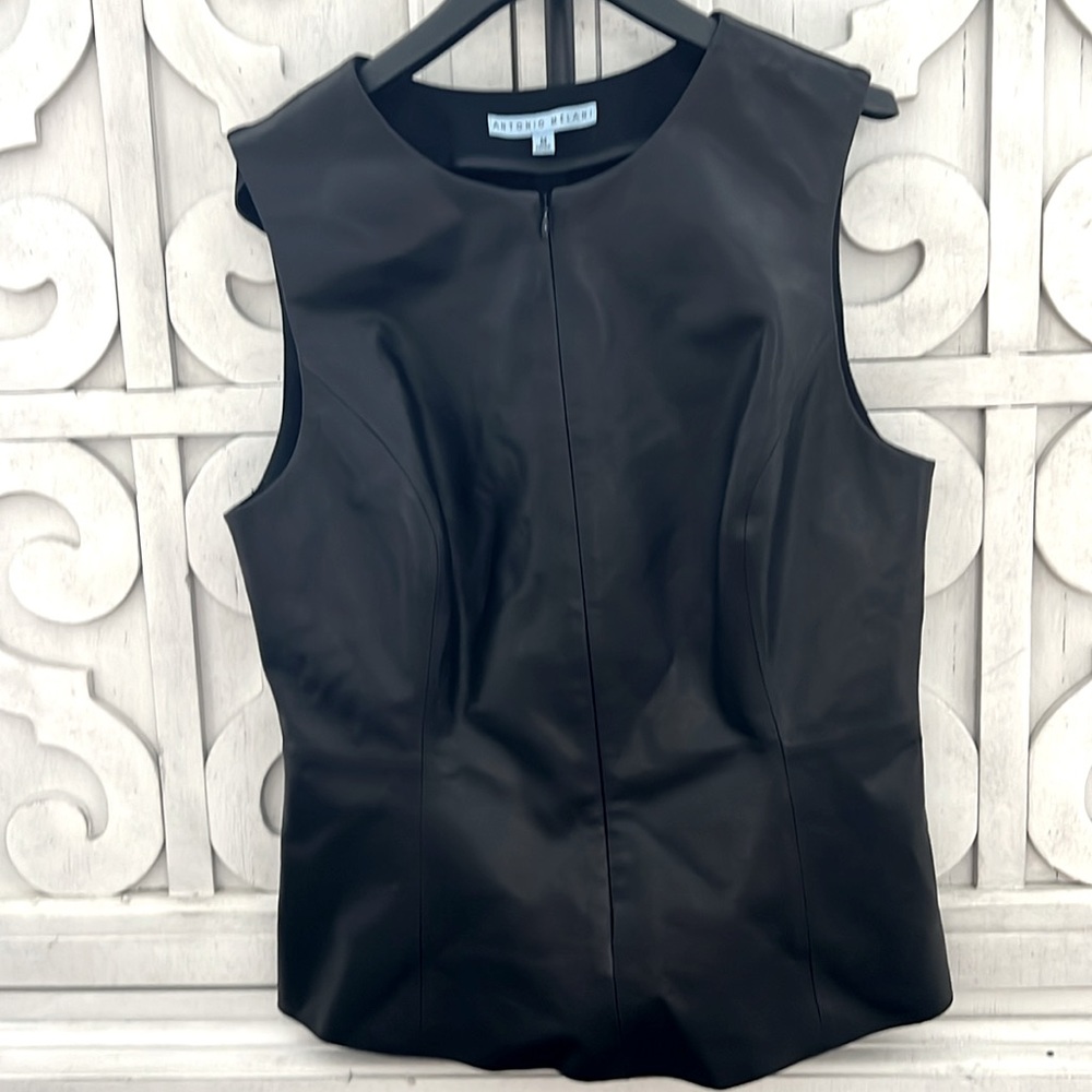 Antonio Melani genuine leather top